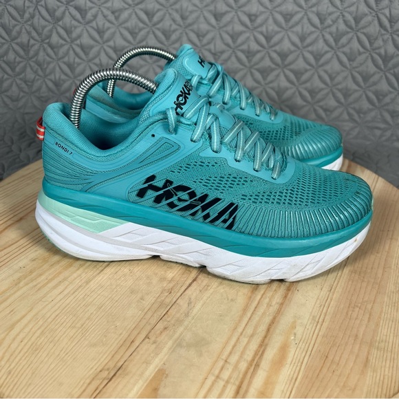 Hoka One One Shoes Hoka One One Shoes Bondi 7 Womens Size 8 Blue